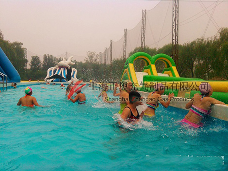 湖北鄂州移动水上乐园案例
