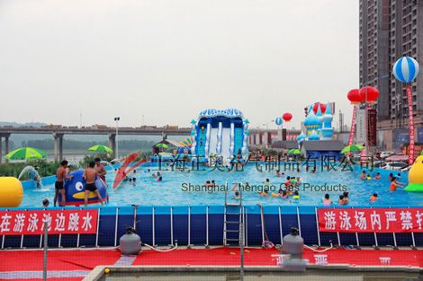 浙江梅花州移动水上乐园案例

